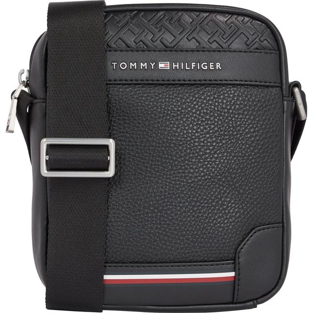 Rankinė per petį vyrams, Juoda, Central mini reporter