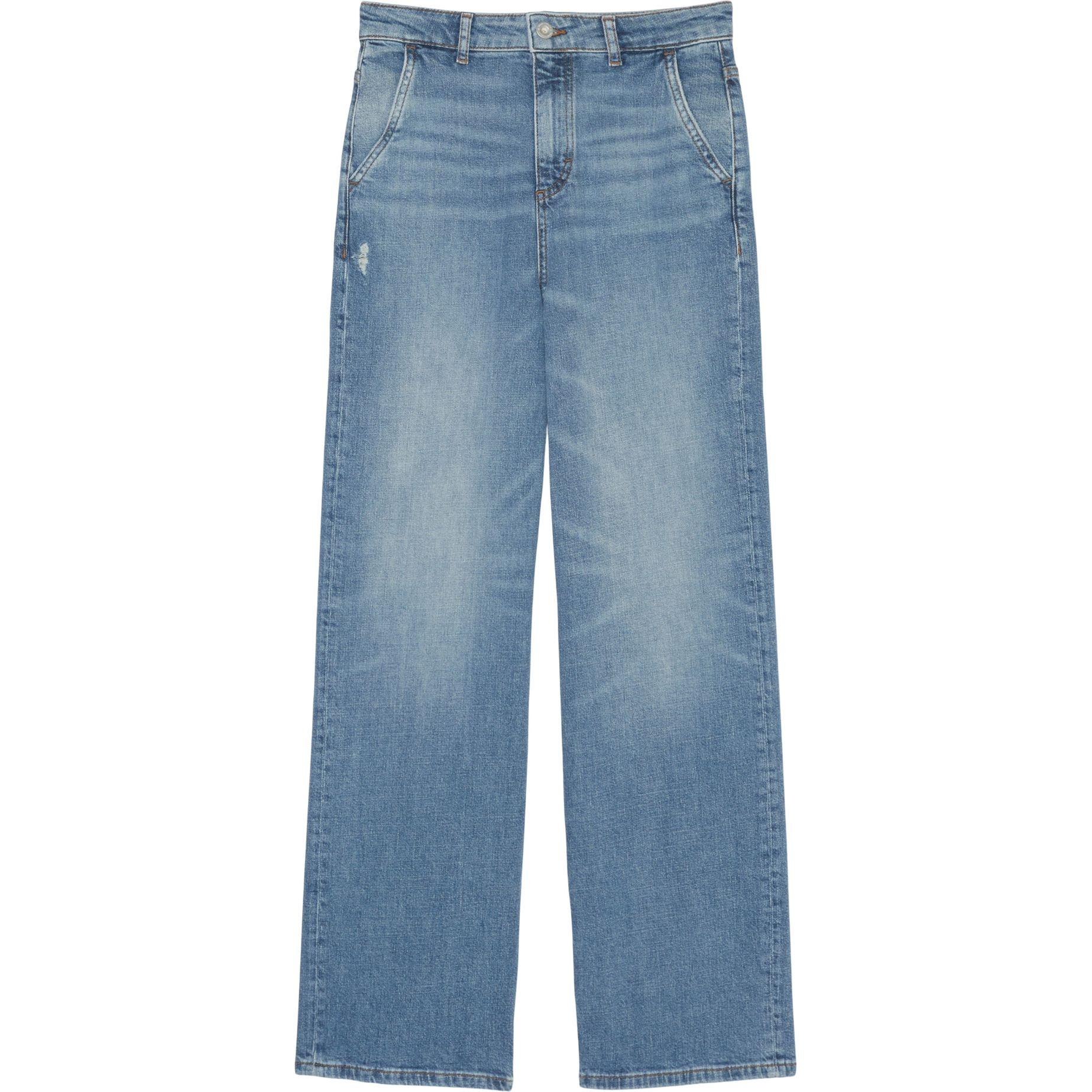 Platėjantys džinsai moterims, Mėlyna, Flared 408915612175