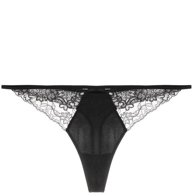 Kelnaitės moterims, Juoda, Thong