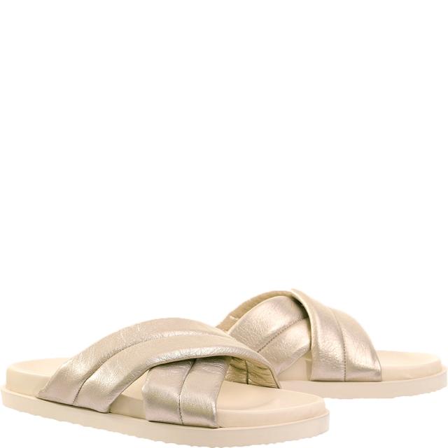 Šlepetės moterims, Bronzinė, Tessa slippers