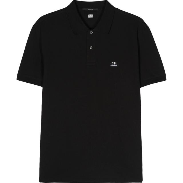 Polo marškiniai trumpos rank. vyrams, Juoda, Regular polo shirt