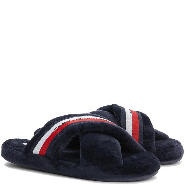 Namų šlepetės moterims, Mėlyna, COMFY HOME SLIPPERS WISTRAPS
