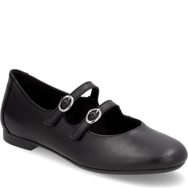 Balerinos moterims, Juoda, Ballerina with straps