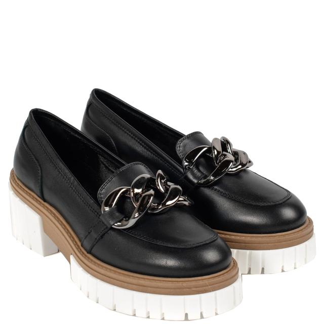 Loaferiai moterims, Juoda, Iris loafers