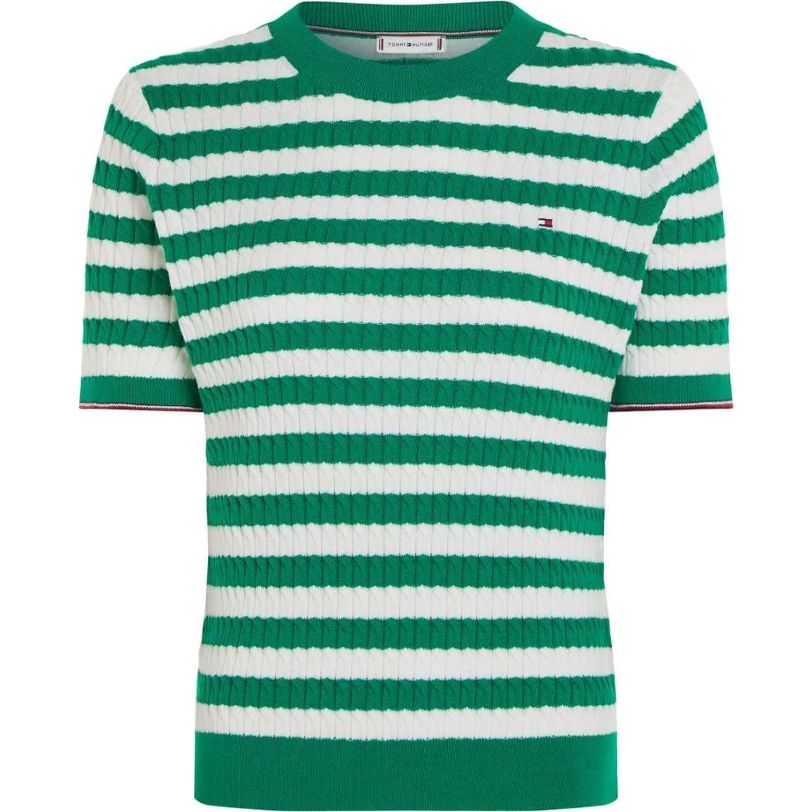 Marškinėliai trump. rankovėmis moterims, Žalia, Co cable c-nk ss swt