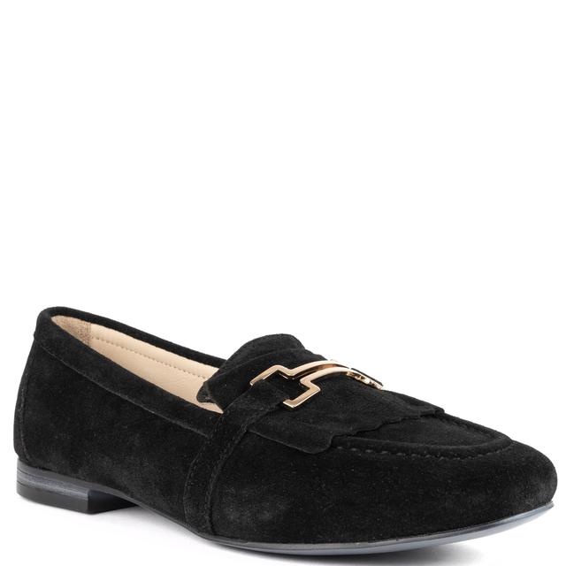 Loaferiai moterims, Juoda, Loafers, LA CONTE