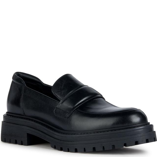 Loaferiai moterims, Juoda, Iridea loafers