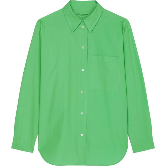 Marškiniai ilgomis rankovėmis moterims, Žalia