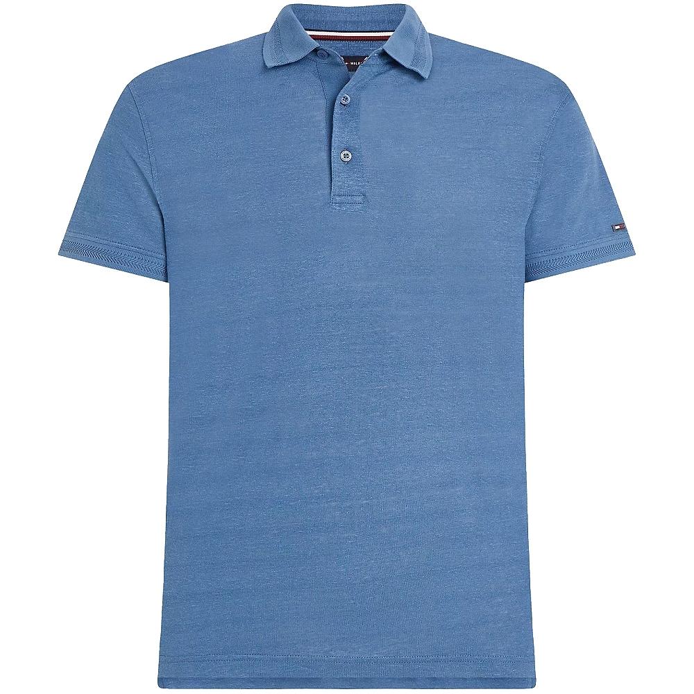 Polo marškiniai trumpos rank. vyrams, Mėlyna, Dc premium linen polo