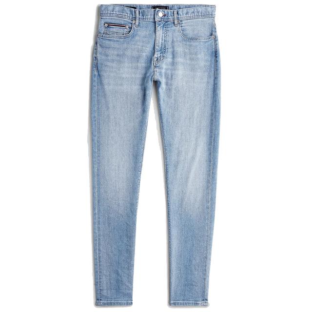 Aptempti džinsai vyrams, Mėlyna, Slim bleecker pstr emmet