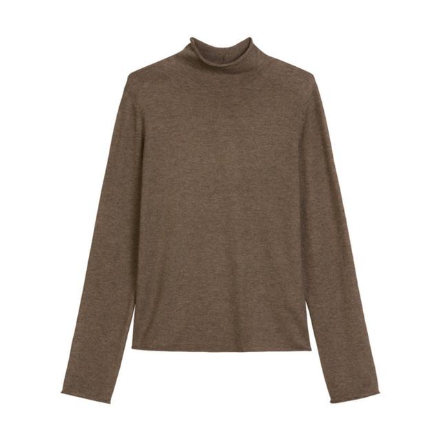 Palaidinės aukštinta apykakle moterims, Ruda, 510608060215 Turtn tops