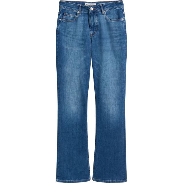 Platėjantys džinsai moterims, Mėlyna, Flared M02921612083