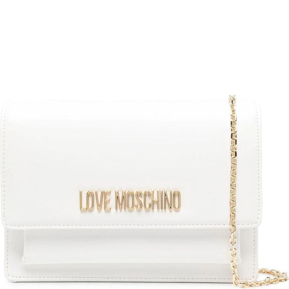 Rankinė per petį moterims, Balta, Crossbody