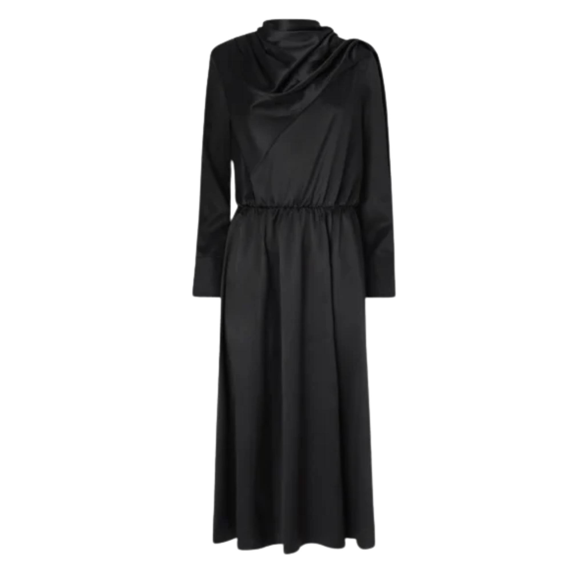 Maxi suknelė moterims, Juoda, Maite dress