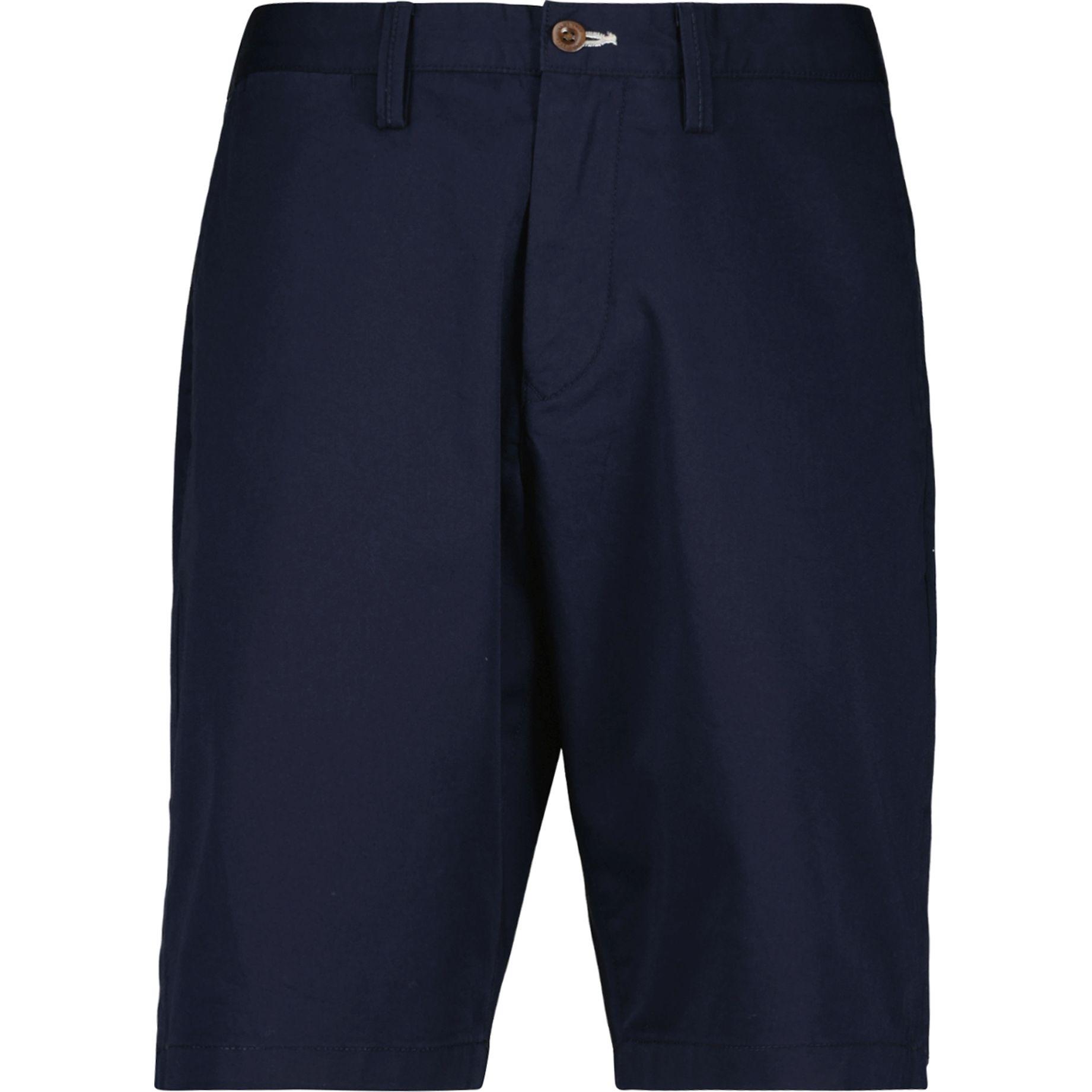 Šortai vyrams, Mėlyna, Relaxed twill shorts