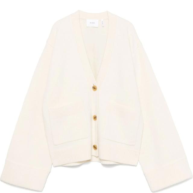 Kardiganas moterims, Balta, Memory relaxed cardigan