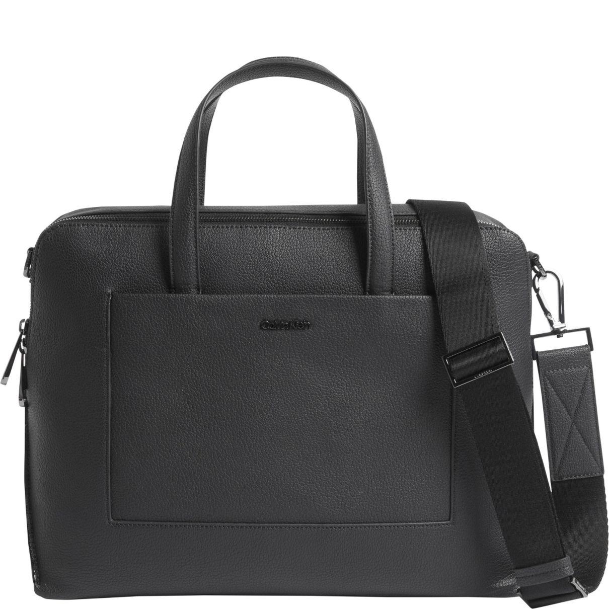 Dėklas kompiuteriui vyrams, Juoda, Diagonal laptop bag