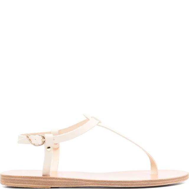 Basutės moterims, Balta, Lito vachetta sandals