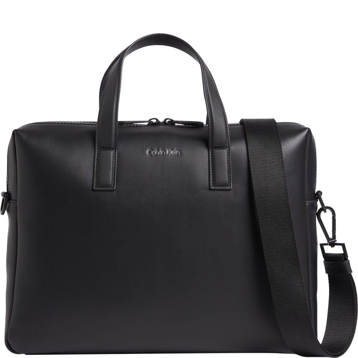 Dėklas kompiuteriui vyrams, Juoda, Must laptop bag