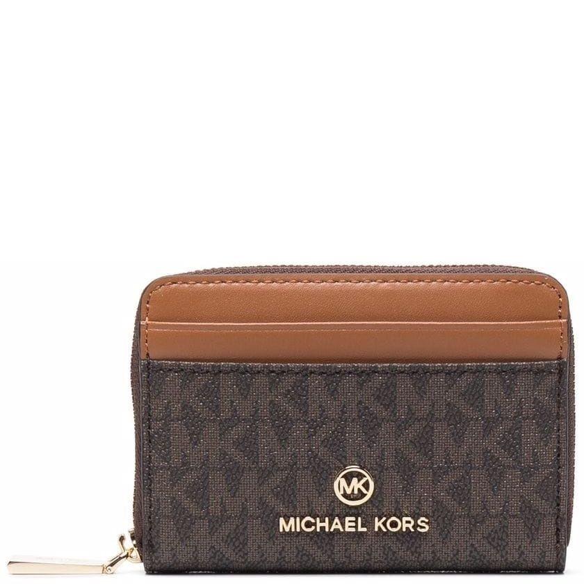 Piniginė moterims, Ruda, Jet set small logo card case