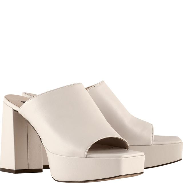 Basutės moterims, Balta, CAREY Sandals