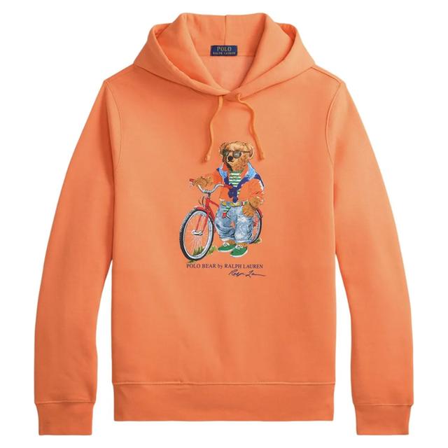 Sportinis nertinis vyrams, Oranžinė, Knit-sweatshirt