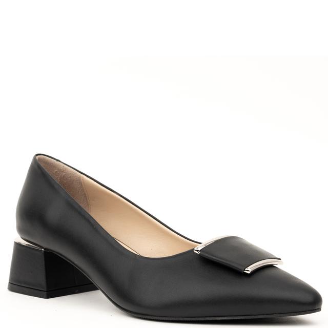 Aukštakulniai moterims, Juoda, Pumps