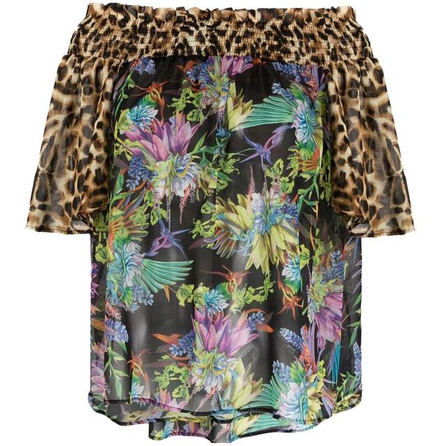 Palaidinės moterims, Juoda, Georgette shirts