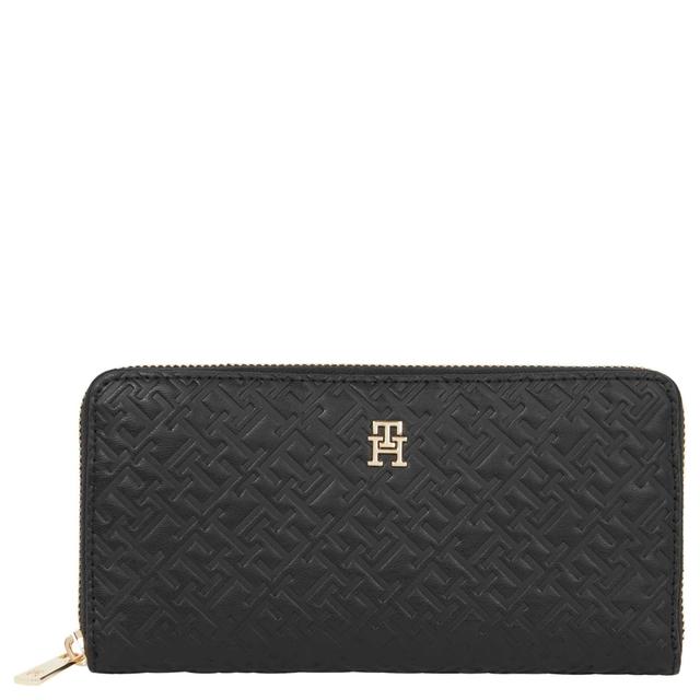 Piniginė moterims, Juoda, TH icon lrg za mono embo