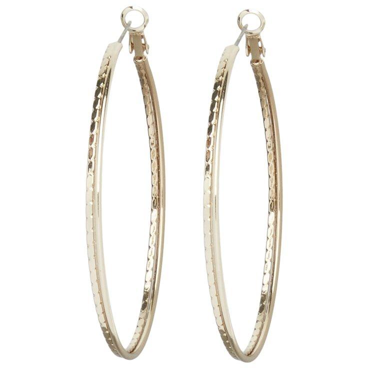 Auskarai moterims, Geltona, PCLUNICI JUN HOOP EAR