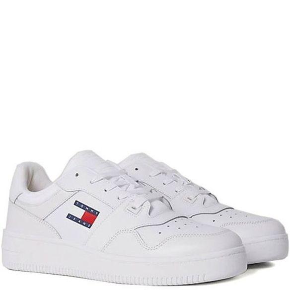 Laisvalaikio bateliai vyrams, Balta, Retro basket