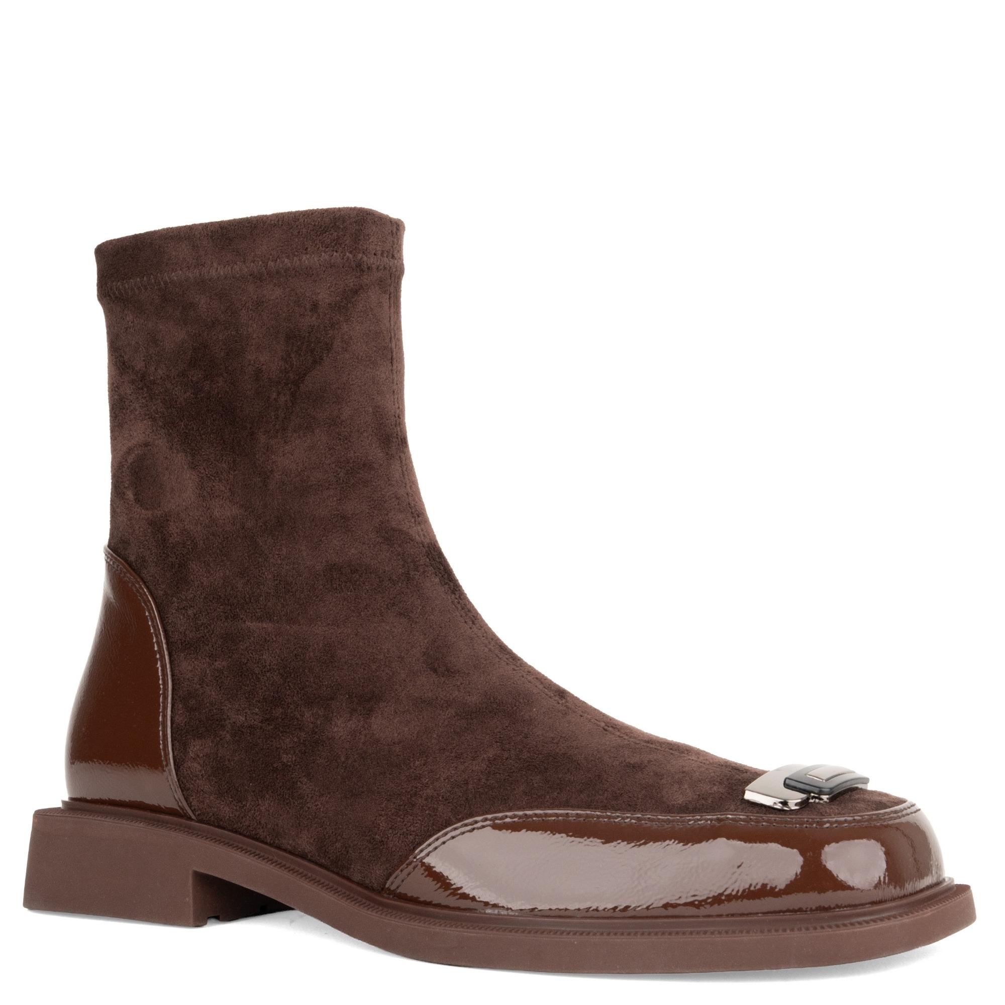 Aulinukai moterims, Ruda, Booties (mažintas – rinkitės dydžiu didesnį)