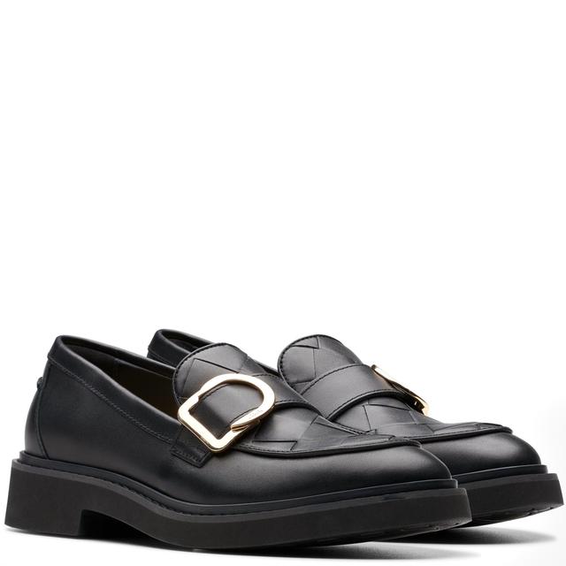 Loaferiai moterims, Juoda, Splend Penny loafers