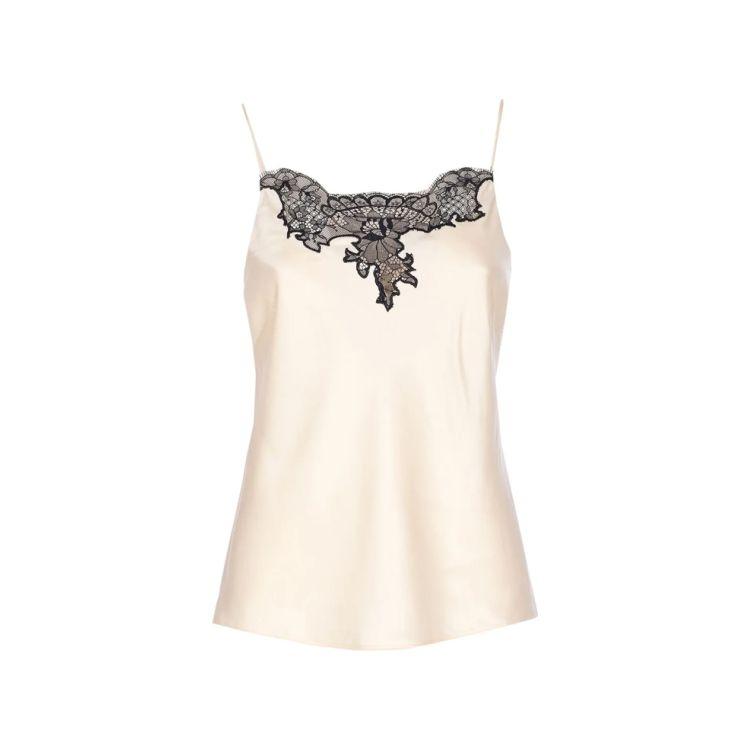 Marškiniai be rankovių moterims, Balta, Tank top