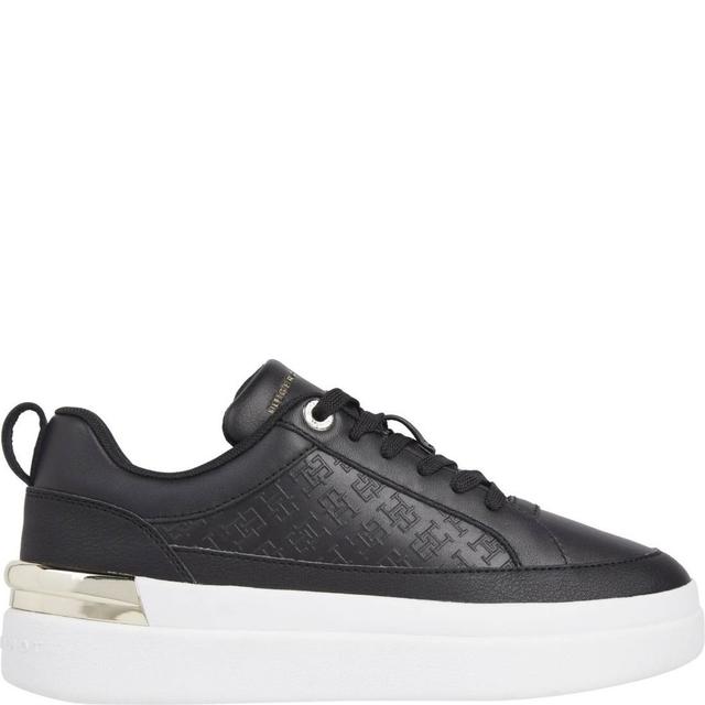 Laisvalaikio bateliai moterims, Juoda, Lux court sneaker