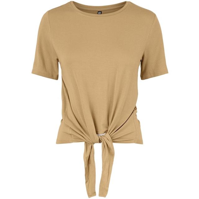 Midi sijonas moterims, Ruda, PCNEORA SS TIE TEE SA