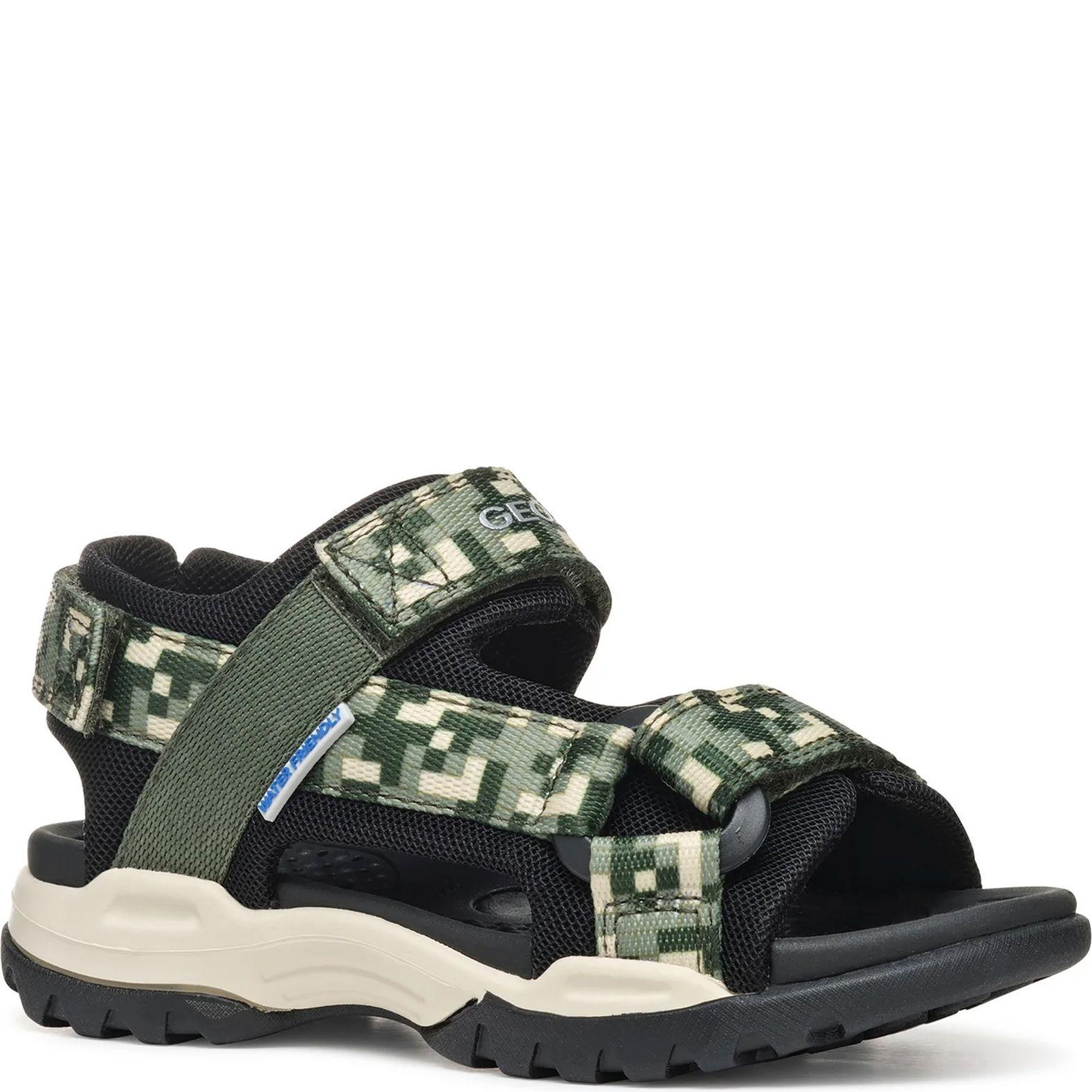 Basutės berniukams, Žalia, Borealis sandals