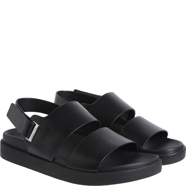 Basutės moterims, Juoda, Flat sandal eyel