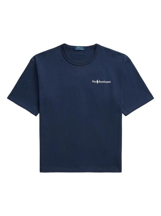 Marškinėliai trump. rankovėmis vyrams, Mėlyna, Short sleeve-t-shirt