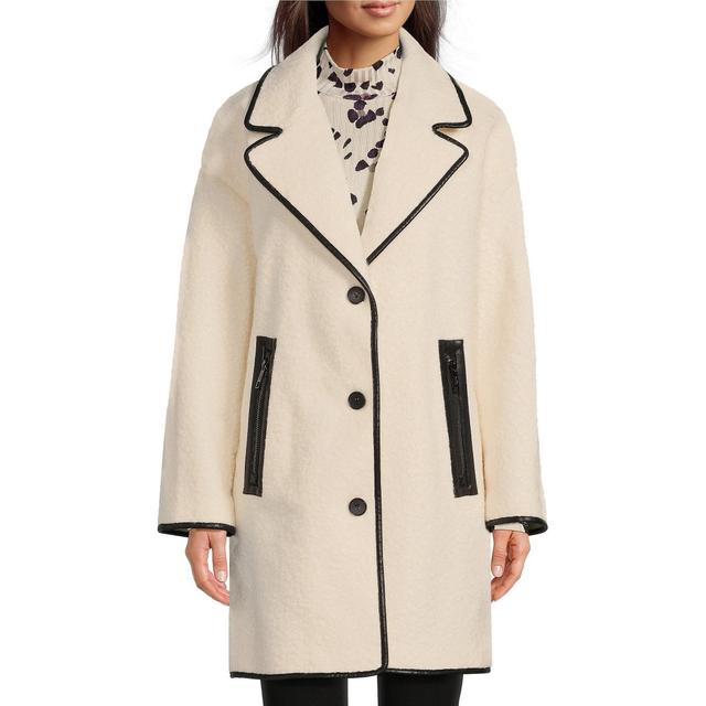 Lengvas paltas moterims, Kūno, L/s 3 button coat