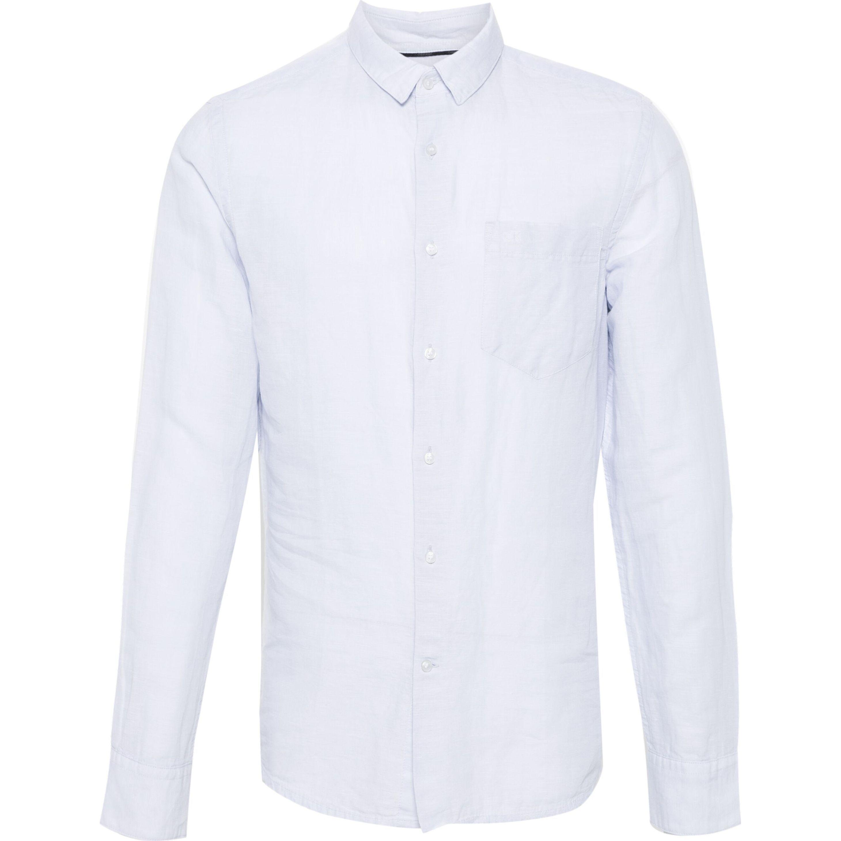 Marškiniai ilgomis rankovėmis vyrams, Mėlyna, L/s shirt