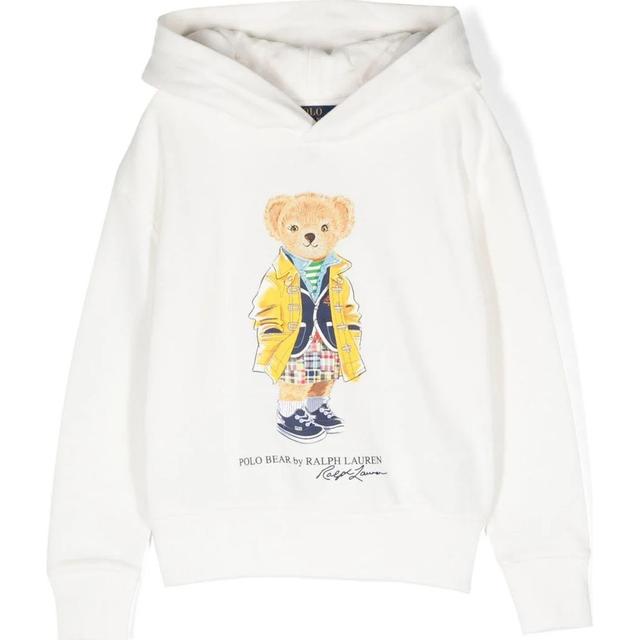 Sportinis nertinis mergaitėms, Balta, Bear sweatshirt (7-16)