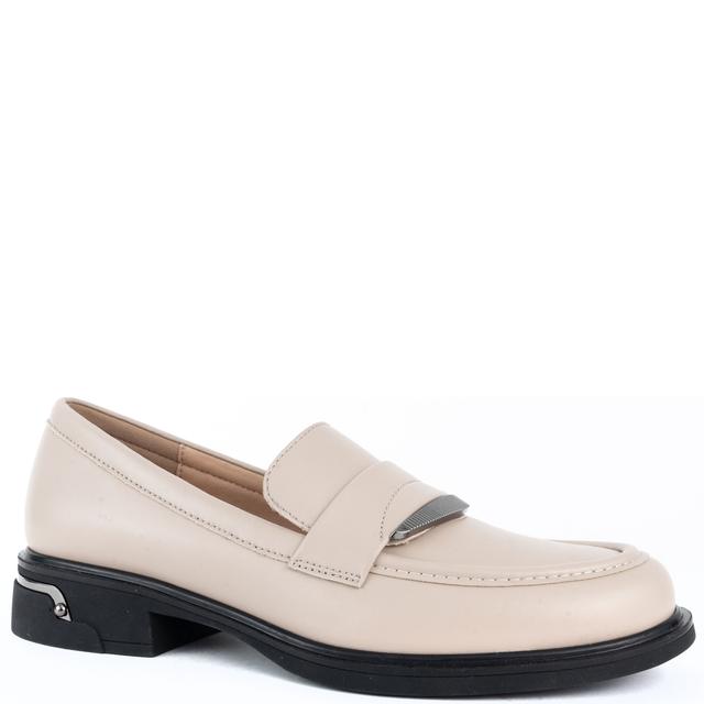 Loaferiai moterims, Smėlio, Loafers, SANTINO MILANO 25SS