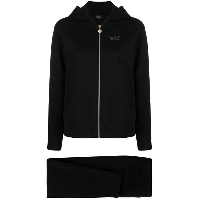 Sportinis kostiumas moterims, Juoda, Tracksuit