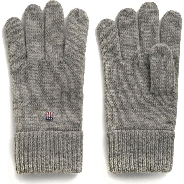 Pirštuotos pirštinės vyrams, Pilka, Shield wool gloves