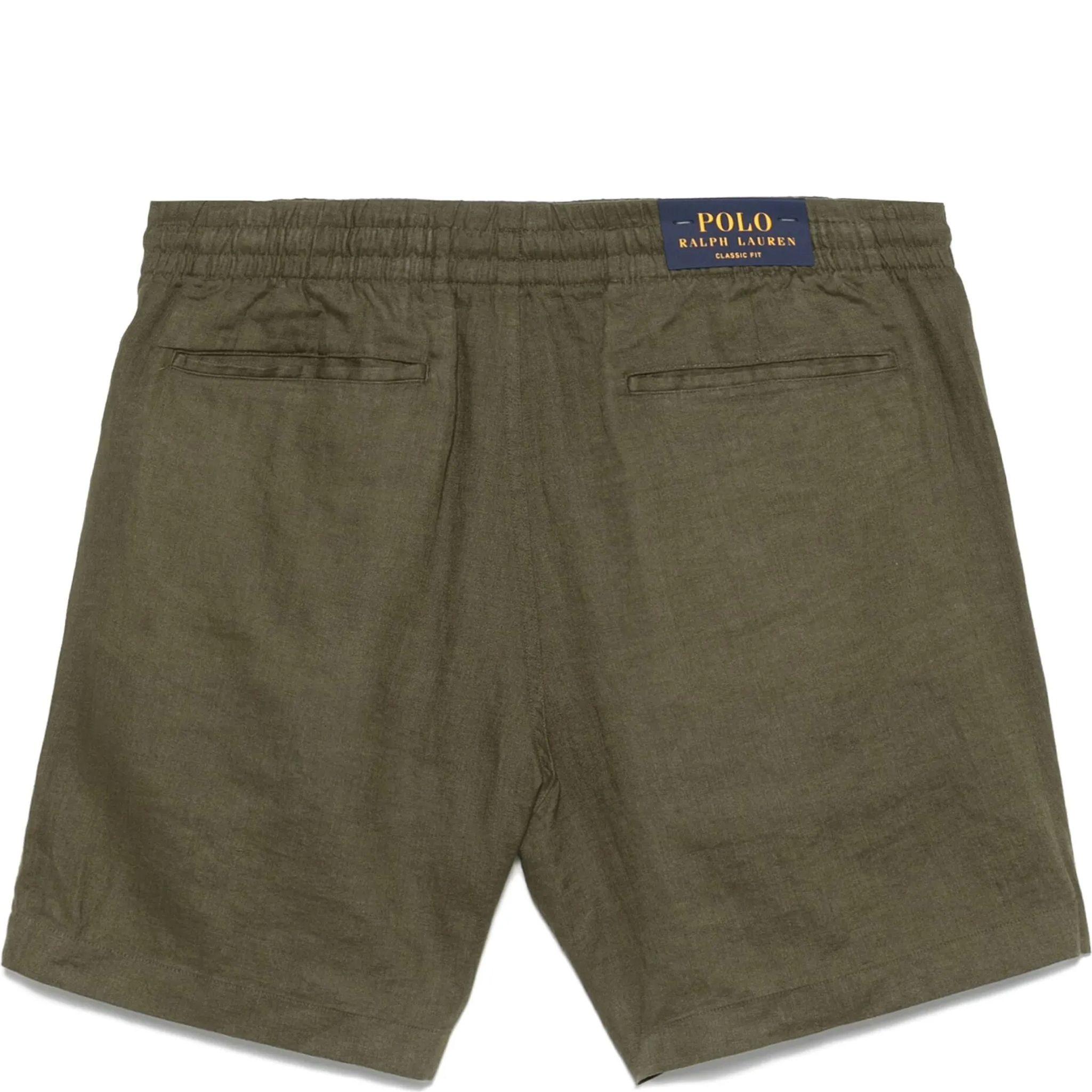 Šortai vyrams, Žalia, Flat front shorts