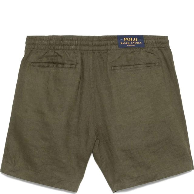 Šortai vyrams, Žalia, Flat front shorts