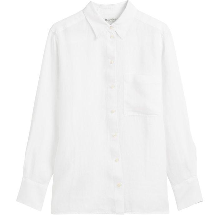 Marškiniai ilgomis rankovėmis moterims, Balta, Shirts lon 503113542427