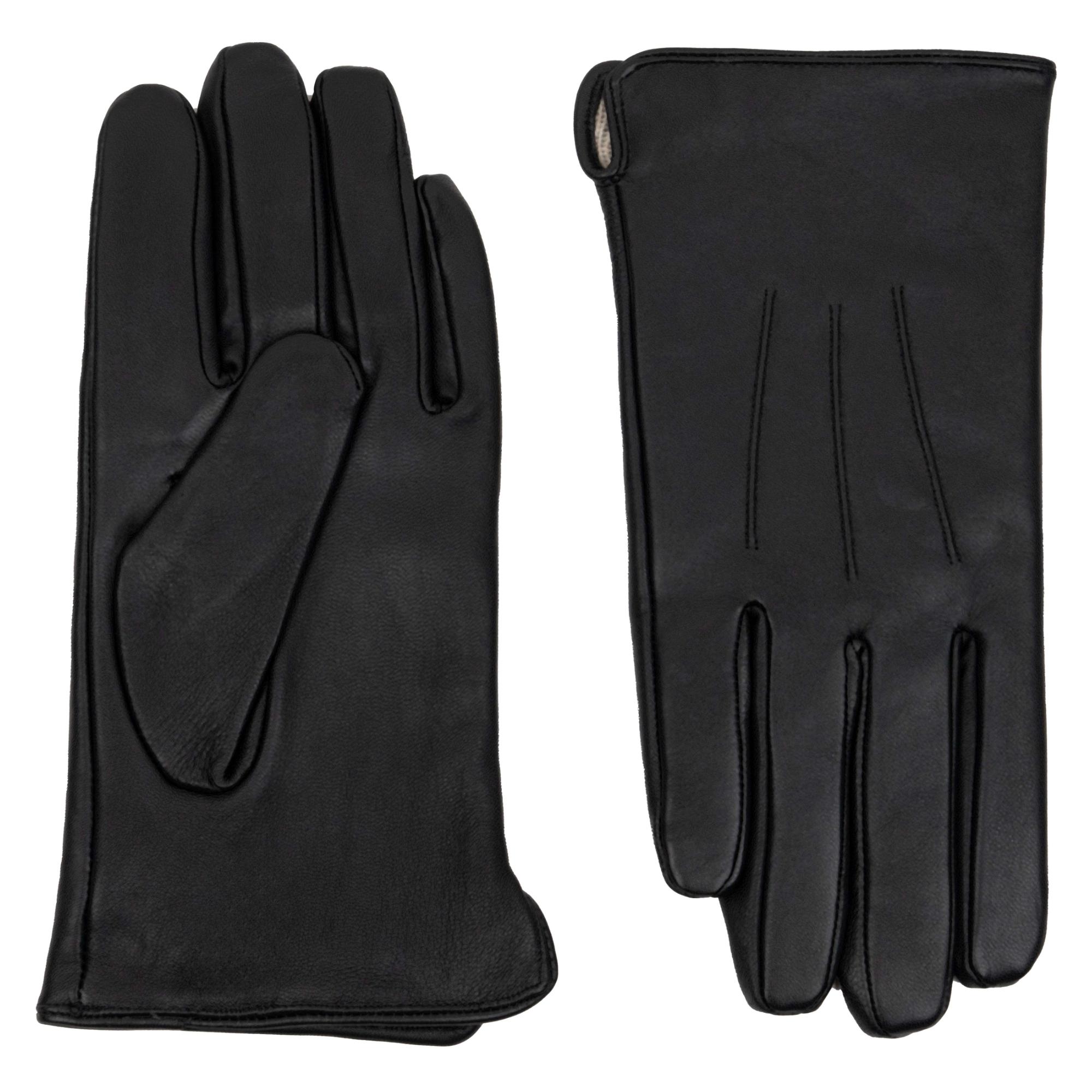 Pirštuotos pirštinės vyrams, Juoda, Gloves