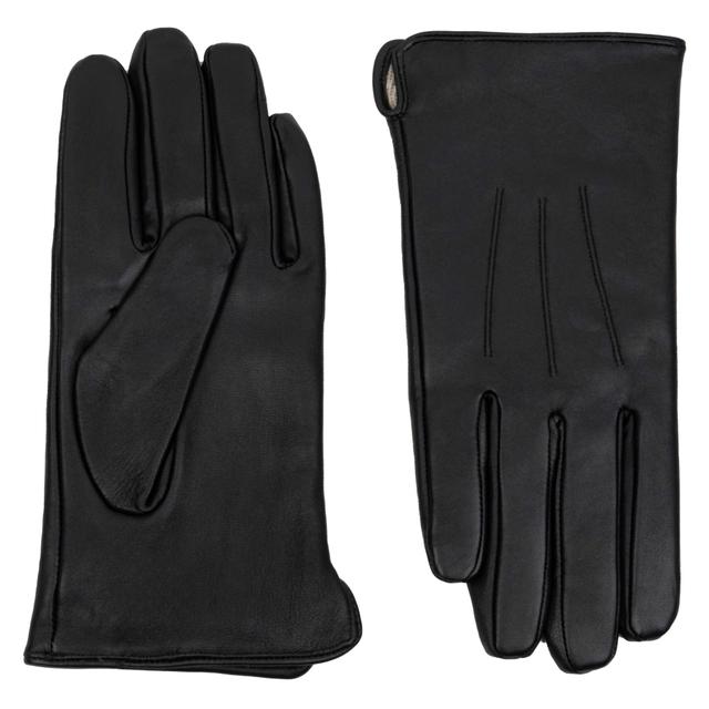 Pirštuotos pirštinės vyrams, Juoda, Gloves